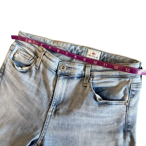 AG Adriano Goldschmied jeans womens 27R 27 Blue Legging Ankle Skinny Light 1177 - Picture 8 of 14